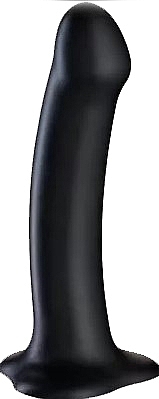 Gładkie dildo, czarne - Fun Factory Magnum Dildo — Zdjęcie N1