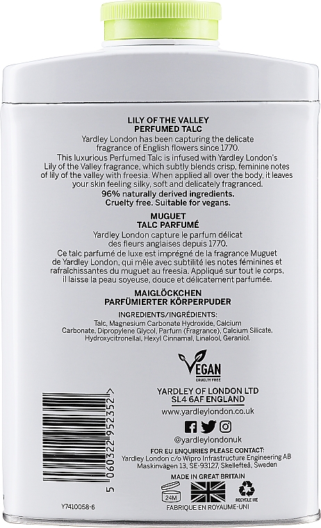Yardley Lily Of The Valley Contemporary Edition - Perfumowany talk — Zdjęcie N3