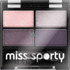 Paleta cieni do powiek - Miss Sporty Studio Colour Quattro Eye Shadow — Zdjęcie 402 - Smoky Green