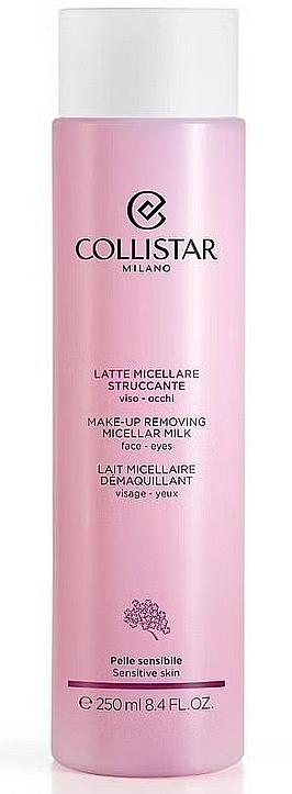 Płyn do makijażu - Collistar Make-up Removing Micellar Milk Face-Eyes — Zdjęcie N1