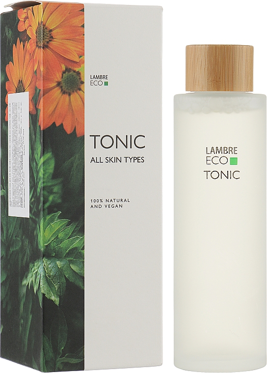100% naturalny tonik do twarzy - Lambre Eco Tonic All Skin Types — Zdjęcie N1