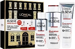 Zestaw - L’Oréal Paris Elseve Bond Repair (pre-sham/200 ml + sham/200 ml + h/balm/150 ml) — Zdjęcie N1