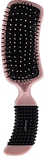 Szczotka do włosów, 9013, różowa - Donegal Cushion Hair Brush — Zdjęcie N1