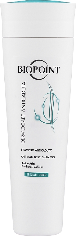 Szampon przeciw wypadaniu włosów dla mężczyzn - Biopoint Shampoo Anticaduta Uomo — Zdjęcie N1
