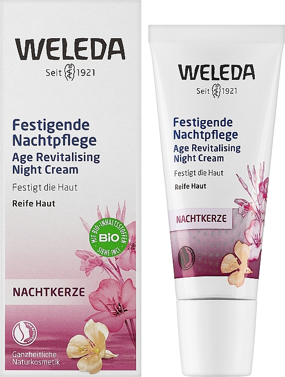 Przeciwstarzeniowy krem do twarzy na noc - Weleda Evening Primrose Age Revitalizing Night Cream — Zdjęcie N2