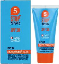 Kup Krem Codzienna pielęgnacja skóry wrażliwej - FBT 5 Stop Cuperoz SPF30