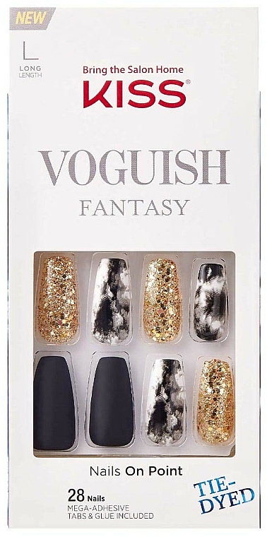 Zestaw sztucznych paznokci - Kiss Voguish Fantasy Nails — Zdjęcie N1