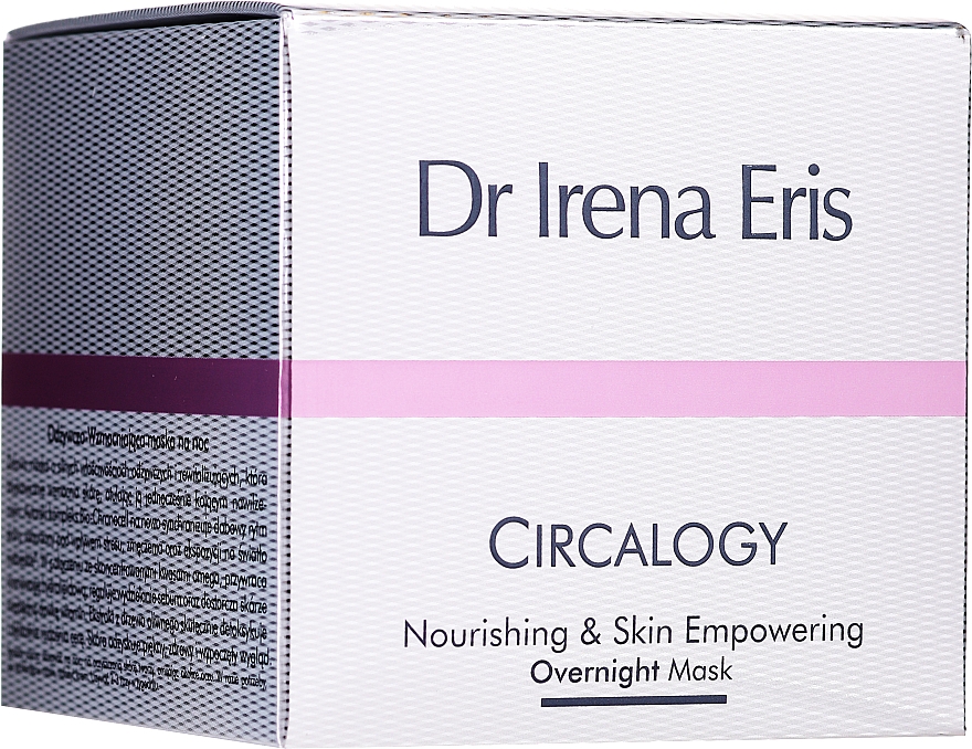 Odżywczo-wzmacniająca maska do twarzy na noc - Dr Irena Eris Circalogy Nourishing & Skin Empowering Overnight Mask — Zdjęcie N2