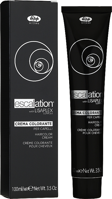 PRZECENA! Krem do farbowania włosów - Lisap Escalation with Lispalex Complex Haircolor Cream * — Zdjęcie N1