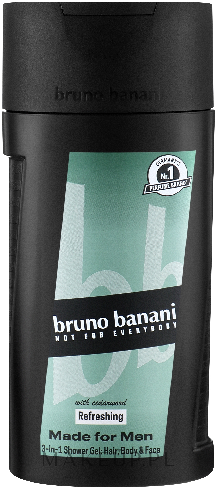 Bruno Banani Made For Men - Żel pod prysznic dla mężczyzn — Zdjęcie 250 ml