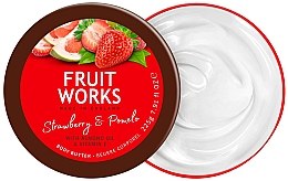 Kup Masło do ciała Truskawka i pomelo - Grace Cole Fruit Works Body Butter Strawberry & Pomelo