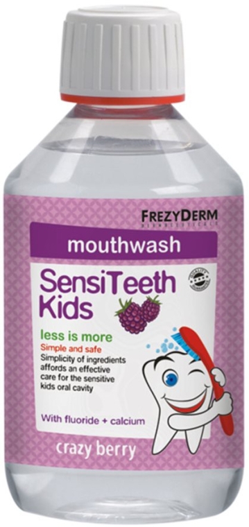 Płyn do płukania jamy ustnej - Frezyderm SensiTeeth Kids Mouthwash