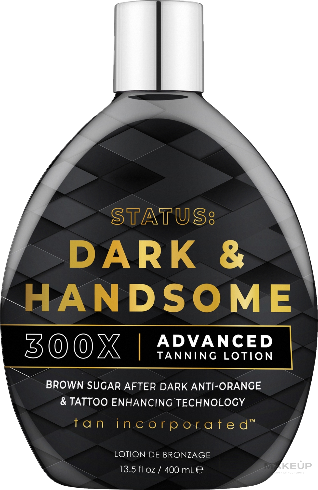 Balsam do opalania dla mężczyzn - Brown Sugar Status: Dark & Handsome 300X Advanced Tanning Lotion — Zdjęcie 400 ml