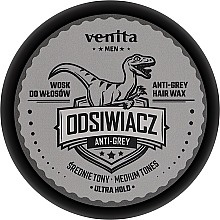 Kup Wosk do włosów, przyciemniający, średnie tony - Venita Men Anti-Grey Darkening Hair Wax Medium Tones