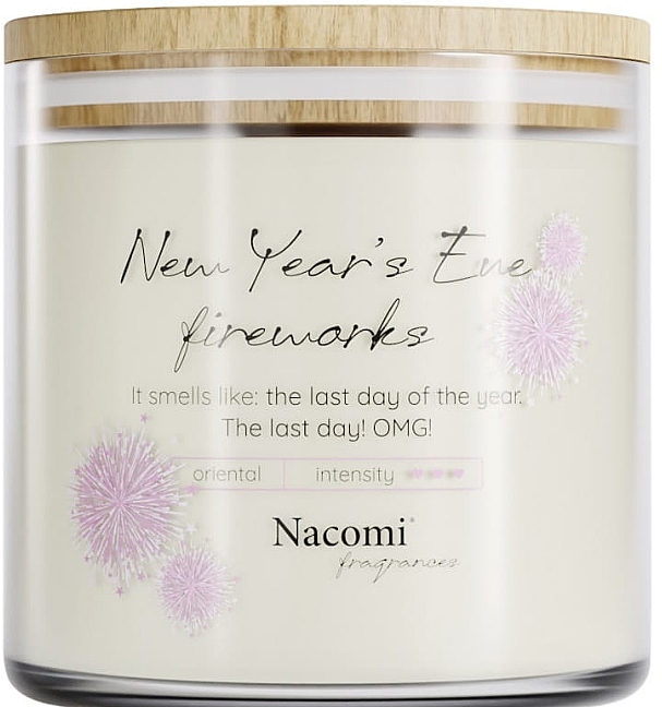 Zapachowa świeca sojowa New Year`S Eve Fireworks - Nacomi Fragrances — Zdjęcie N1