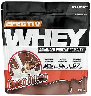 Białko serwatkowe - Efectiv Nutrition Whey Protein Choco Bueno — Zdjęcie N1
