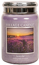 Kup Świeca zapachowa w słoiku Lawenda - Village Candle Lavender