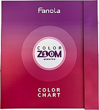 Paleta kolorów - Fanola Color Zoom Color Chart — Zdjęcie N1