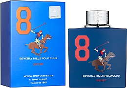 Beverly Hills Polo Club Sport No 8 - Woda toaletowa  — Zdjęcie N2