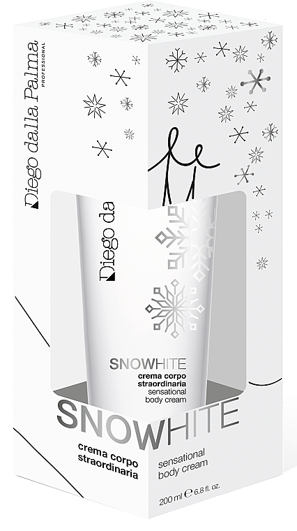 Krem do ciała - Diego Dalla Palma Professional Snowhite Sensational Body Cream  — Zdjęcie N2