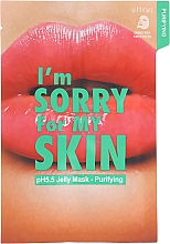 Kup Oczyszczająca maska w płachcie do twarzy - Ultru I'm Sorry For My Skin pH5.5 Jelly Mask Purifying