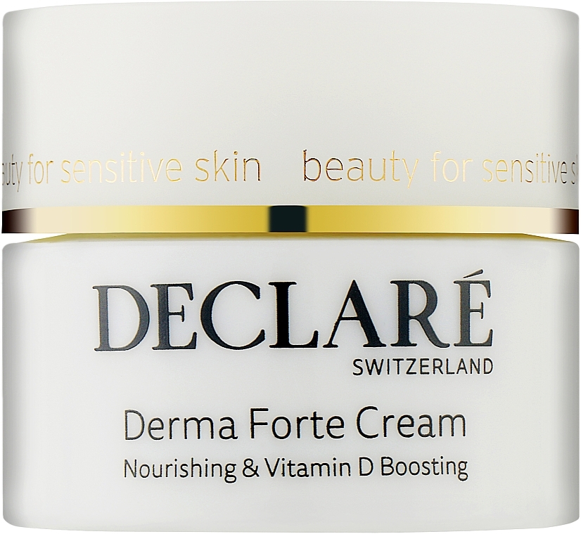 Krem odżywczy do twarzy z witaminą D - Declare Derma Forte Cream Nourishing & Vitamin D Boosting — Zdjęcie N1