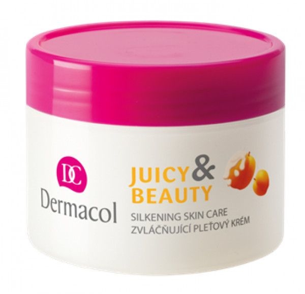 Krem do twarzy Morela i jogurt - Dermacol Juicy & Beauty Apricot Yogurt
