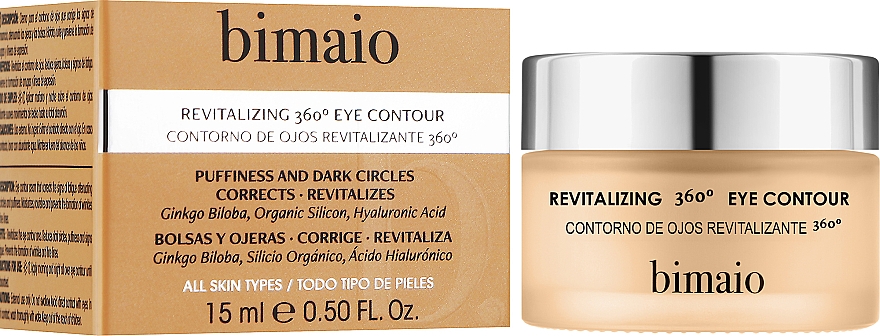 Krem poprawiający kontur oka, 360 - Bimaio Revitalizing 360 Eye Contour  — Zdjęcie N2
