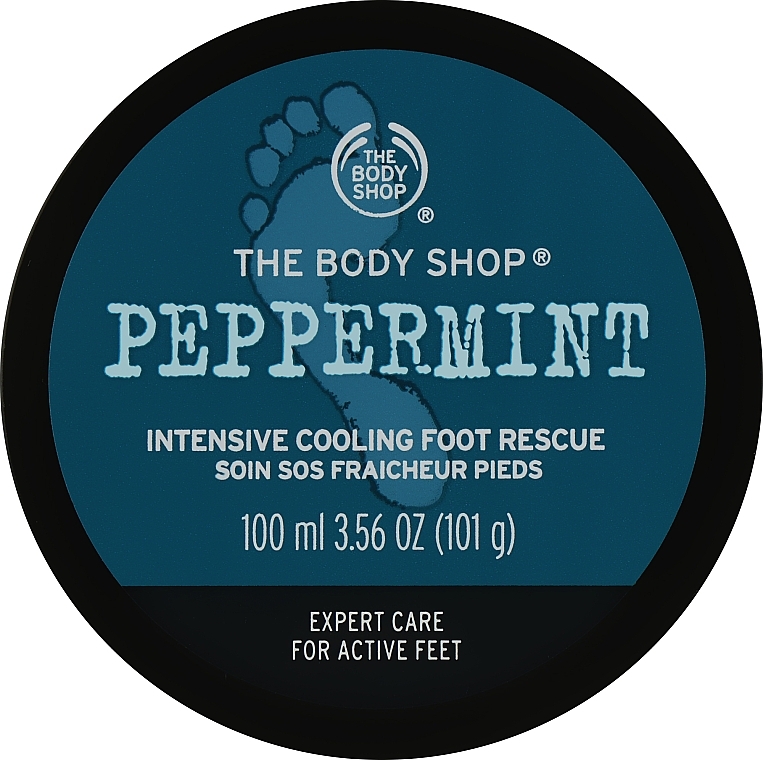 Rewitalizujący krem do stóp - The Body Shop Peppermint Intensive Cooling Foot Rescue — Zdjęcie N1