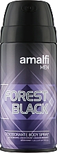 Kup Dezodorant w sprayu Czarny Las - Amalfi Men Deodorant Body Spray Forest Black