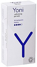 Kup PRZECENA! Tampony bez aplikatora, 16 szt. - Yoni Organic Tampons Heavy *