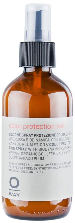 Spray chroniący kolor włosów farbowanych - Oway ColorUp Color Protection Veil — Zdjęcie N1