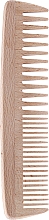 Grzebień do włosów z drewna bukowego - Janeke — Zdjęcie N1