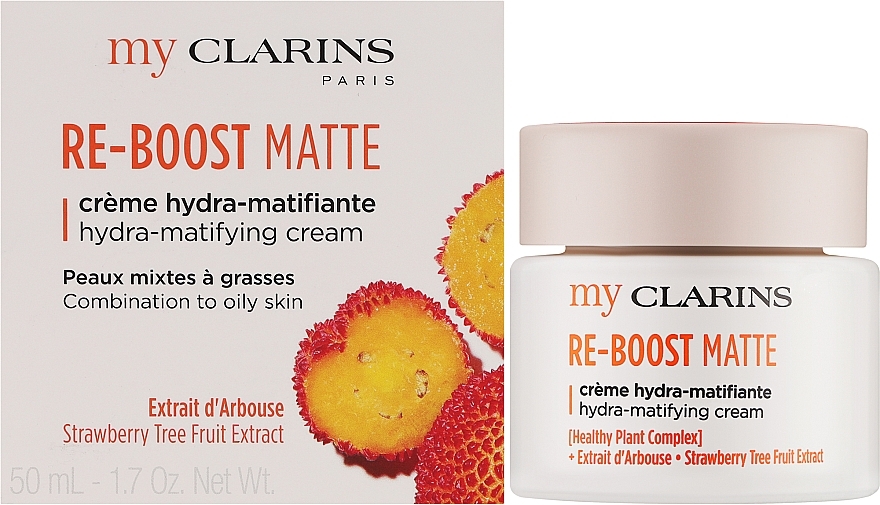 Krem do twarzy - Clarins My Clarins Re-Boost Matte Hydra-Matifuing Cream  — Zdjęcie N2