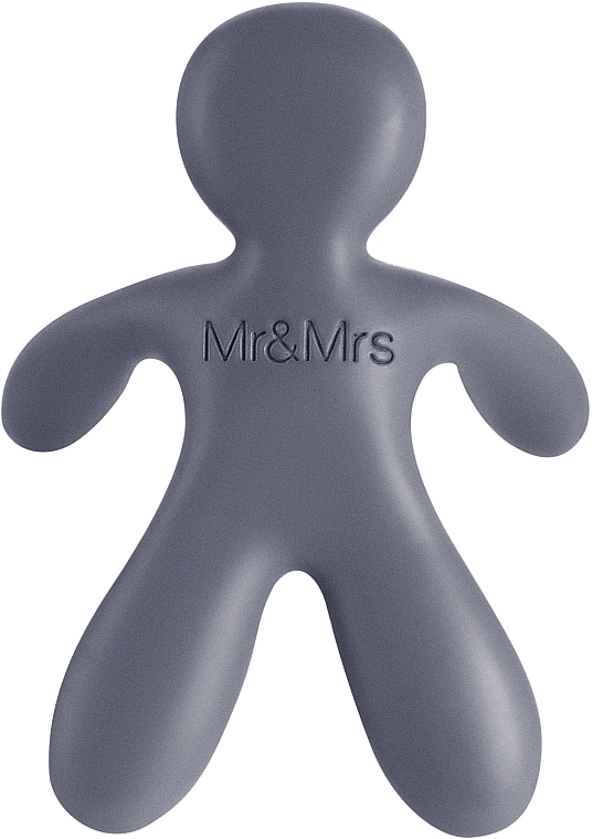 Mr&Mrs Fragrance Cesare Orange & SandalWood Silver - Odświeżacz do samochodu