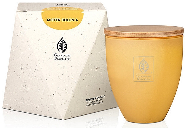 Giardino Benessere Mister Colonia - Świeca perfumowana — Zdjęcie N2