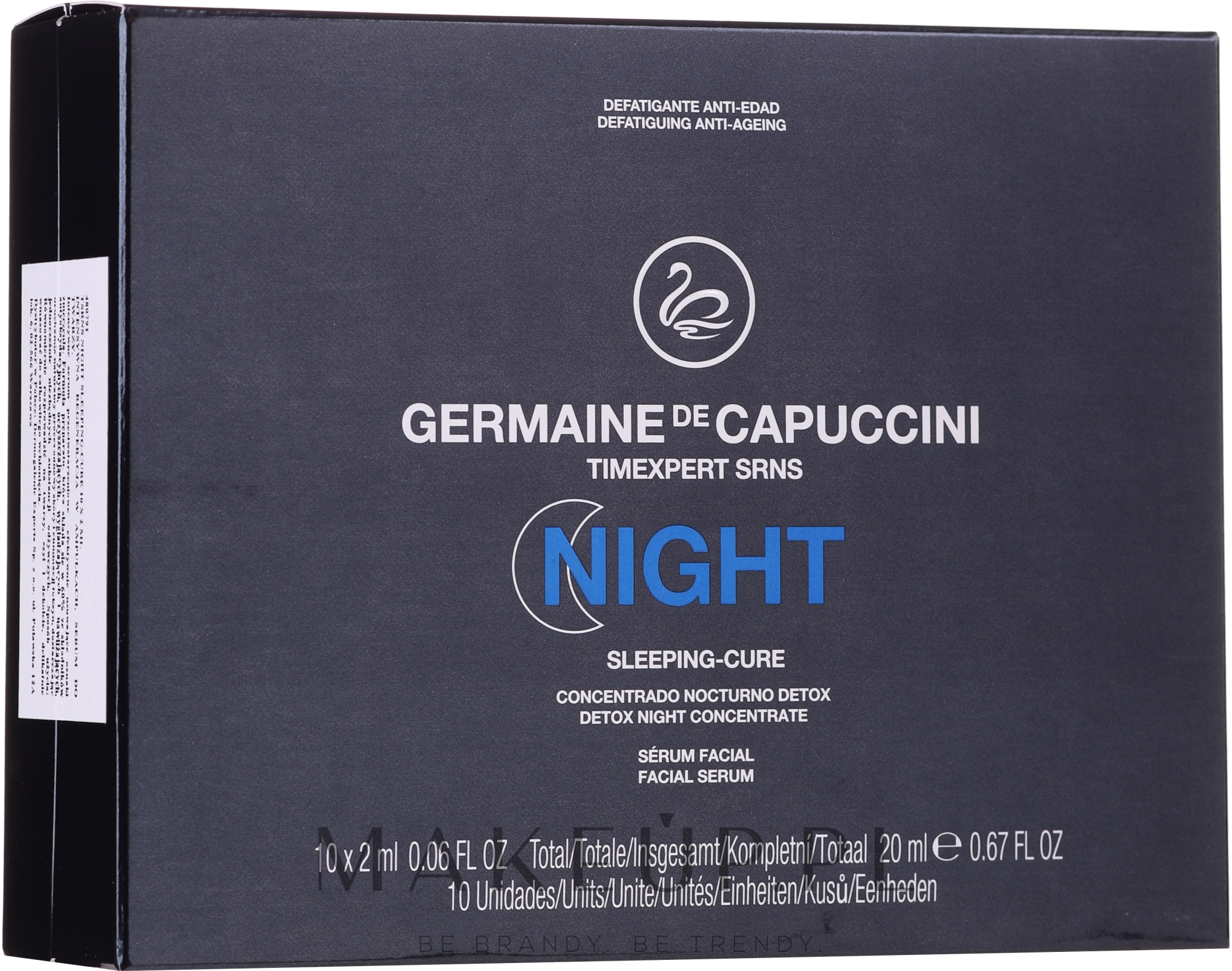 Kompleks do twarzy na noc - Germaine de Capuccini Timexpert SRNS Night Sleeping-Cure — Zdjęcie 10 x 2 ml
