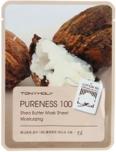 Kup Maseczka na tkaninie Masło shea - Tony Moly Pureness 100 Shea Butter Mask Sheet