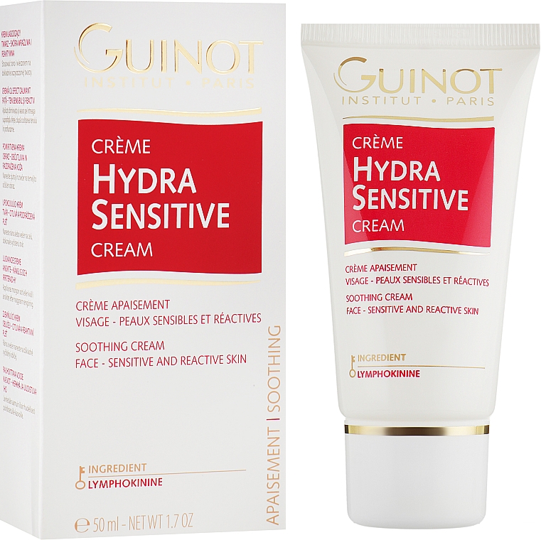 Kojący krem do cery wrażliwej - Guinot Hydra Sensitive Face Cream — Zdjęcie N2