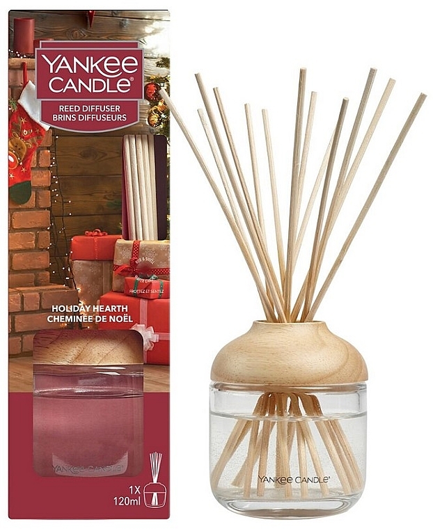 Dyfuzor zapachowy - Yankee Candle Holiday Hearth Reed — Zdjęcie N1