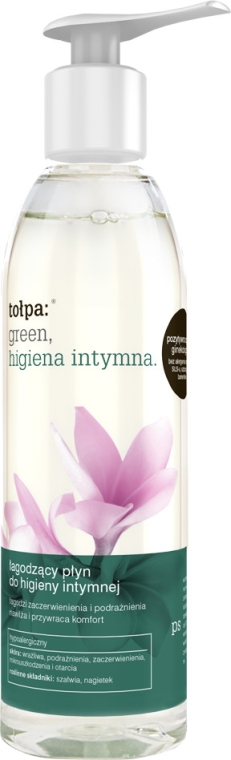 Łagodzący płyn do higieny intymnej - Tołpa Green Higiena intymna