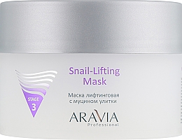 Kup Maseczka w płachcie ze śluzem ślimaka - Aravia Professional Snail-Lifting Mask