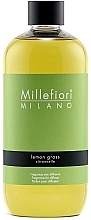 Wkład do dyfuzora zapachowego - Millefiori Milano Natural Lemon Grass Diffuser Refill — Zdjęcie N1