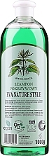 PRZECENA! Szampon pokrzywowy do włosów - Eva Natura Nature Style Nettle Shampoo * — Zdjęcie N3