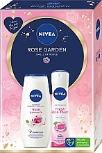 Kup Zestaw - NIVEA Rose Garden (sh/gel/250ml + deo/150ml)