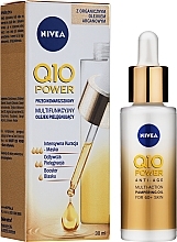 PREZENT! Przeciwzmarszczkowy multifunkcyjny olejek pielęgnujący do twarzy - Nivea Q10 Power Anti-Age Multi-Action Pampering Oil — Zdjęcie N1