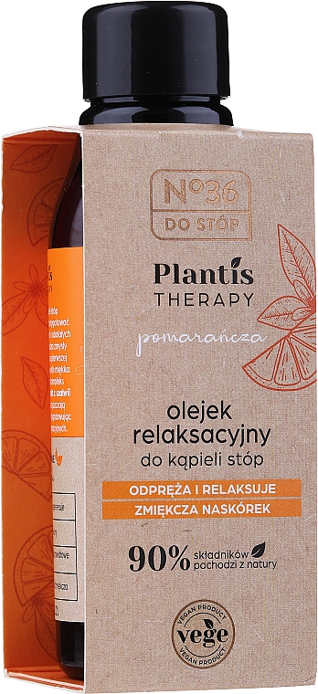Relaksacyjny olejek do kąpieli stóp - Pharma CF No.36 Plantis Therapy Foot Oil — Zdjęcie N1