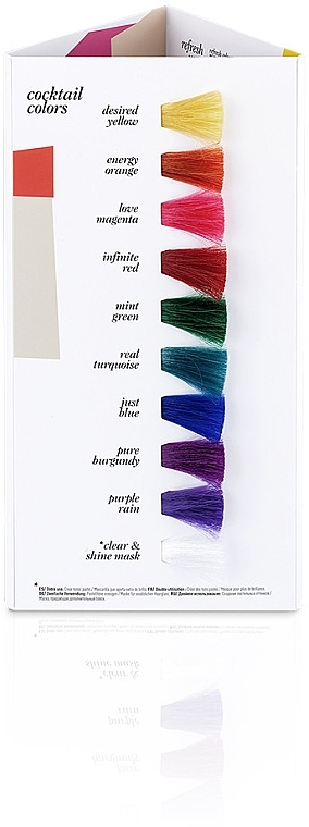 PRZECENA! Farba do włosów - Kosswell Professional Color Trends Mask Cocktail Colors * — Zdjęcie N3