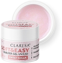 Żel do modelowania paznokci - Claresa Soft & Easy Builder Gel UV/LED Sweet Sugar — Zdjęcie N2