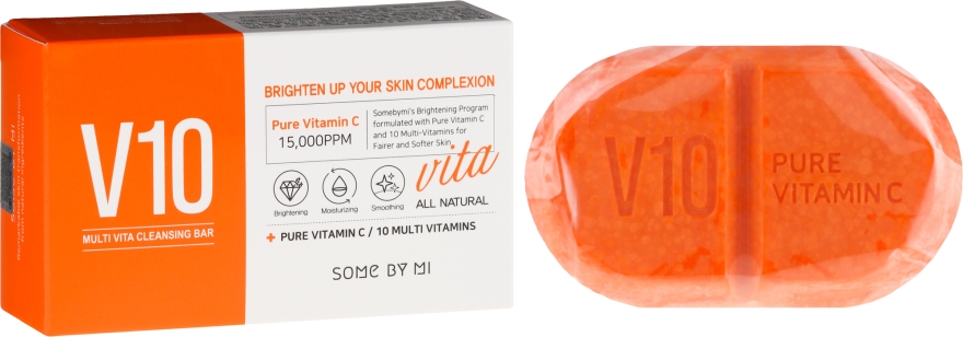 Mydło do twarzy - Some By Mi Pure Vitamin C V10 Cleansing Bar
